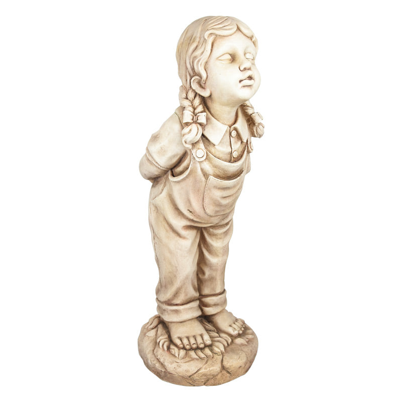 Girl Kissing Statue (Available In 2 Sizes)