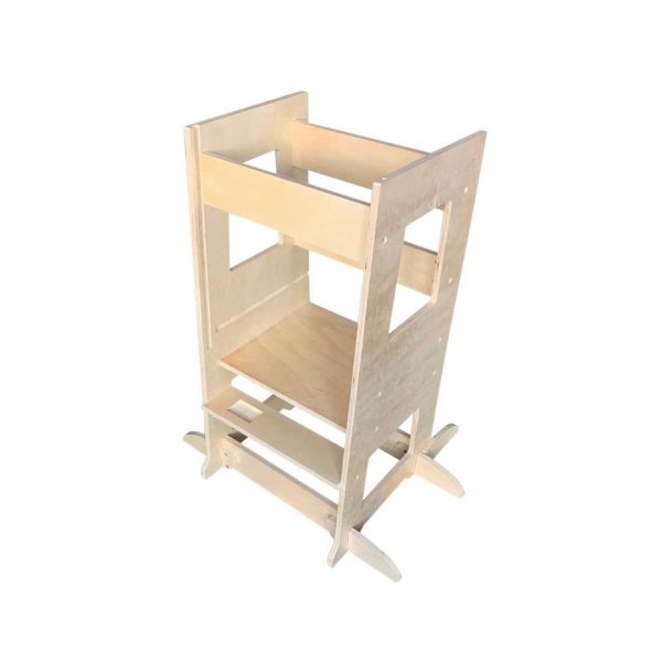 Kids Wooden Learning Tower 90cm Height