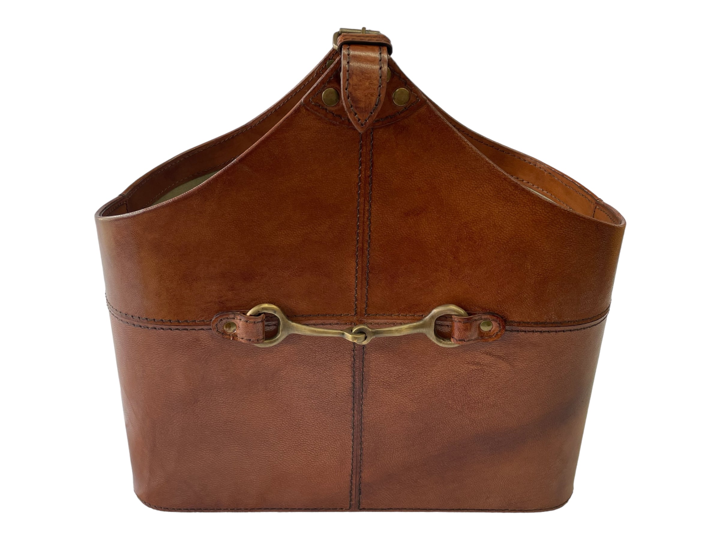 Multipurpose Leather Basket