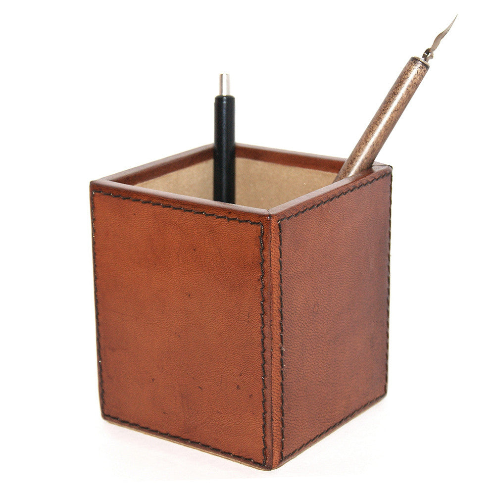 Elegant Leather Pen Holder (Available in 2 Colors)