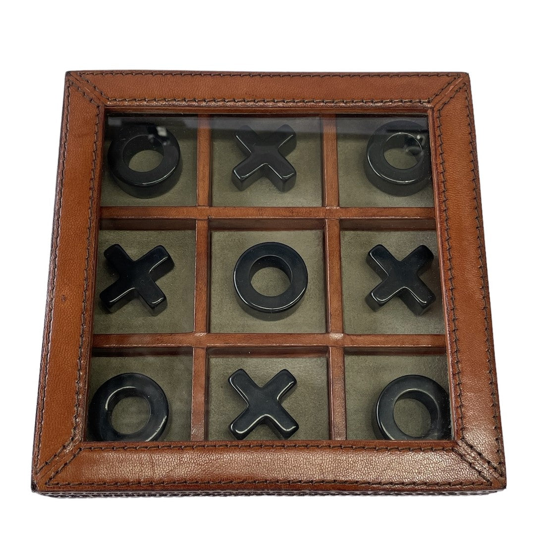 Leather Tic Tac Toe Game