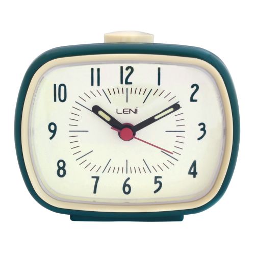 Retro Leni Pastel Shades Alarm Clock (Available in 2 Colors)