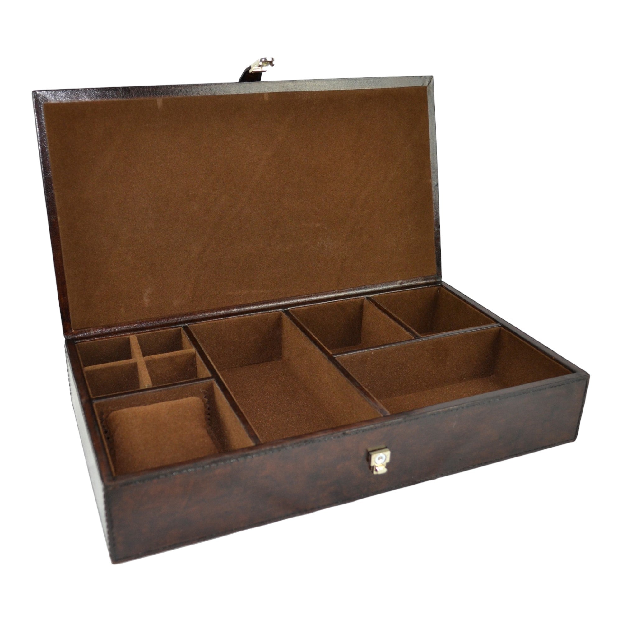 Luxe Leather Jewelry Box (Available in 3 colors)