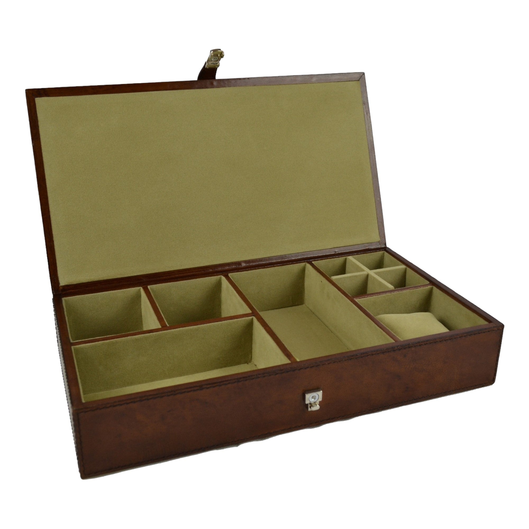 Luxe Leather Jewelry Box (Available in 3 colors)