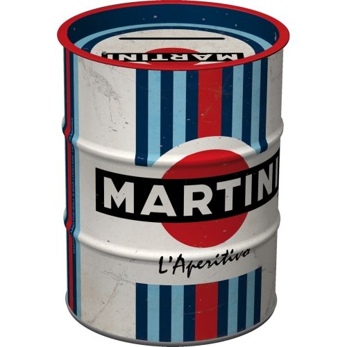 "Martini L'Aperitivo" Oil Barrel Money Box