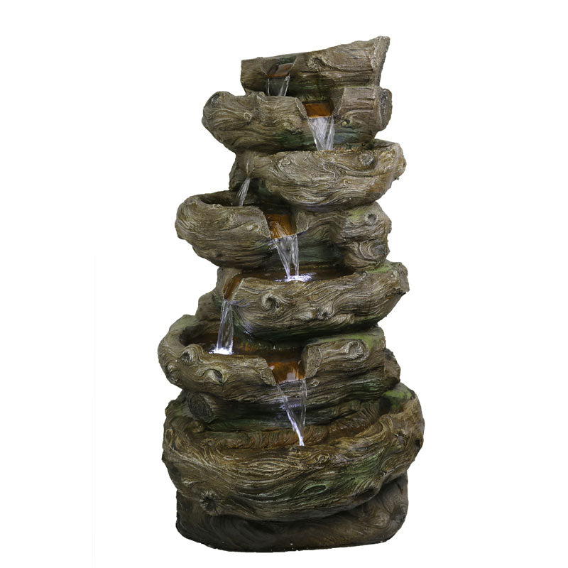 Natural Driftwood Garden Water Fountain