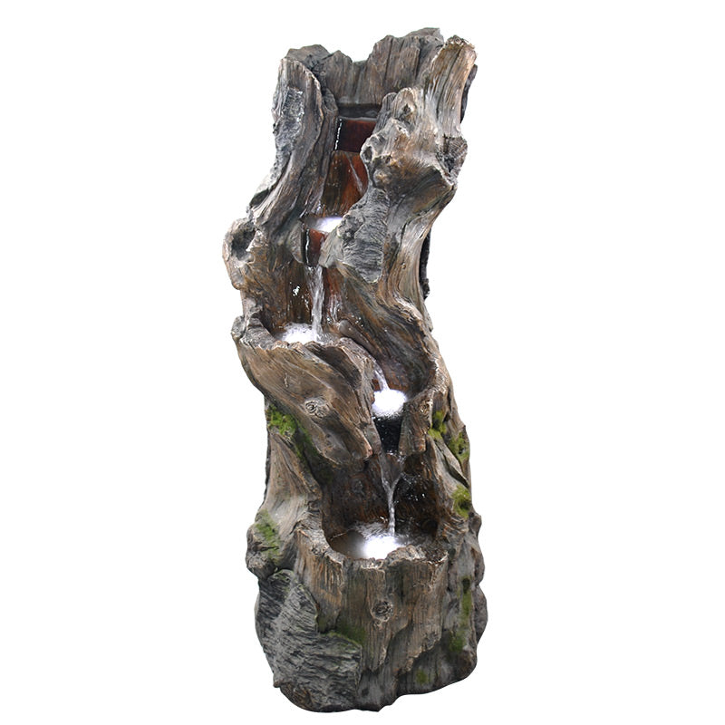 Natural Tree Trunk Water Fountain