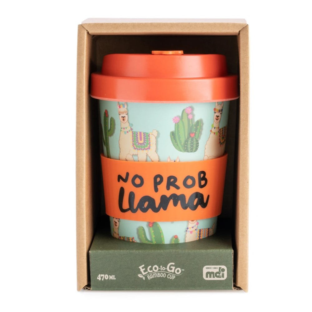 "No Prob Llama" Bamboo Cup