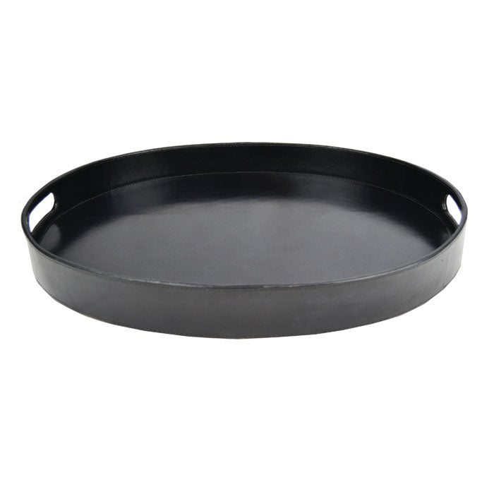 Oval Decorative Leather Tray (Available in 4 Colors)