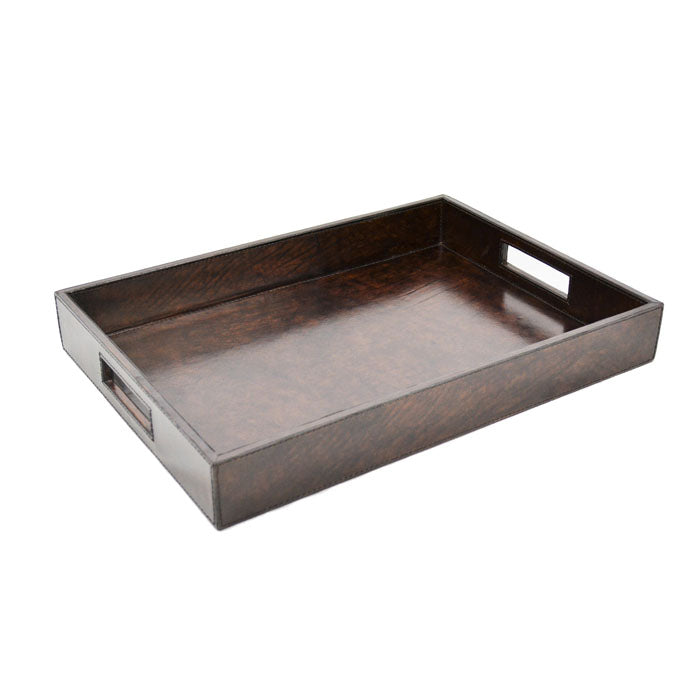 Rectangle Leather Decorative Tray (Available in 3 Colors)