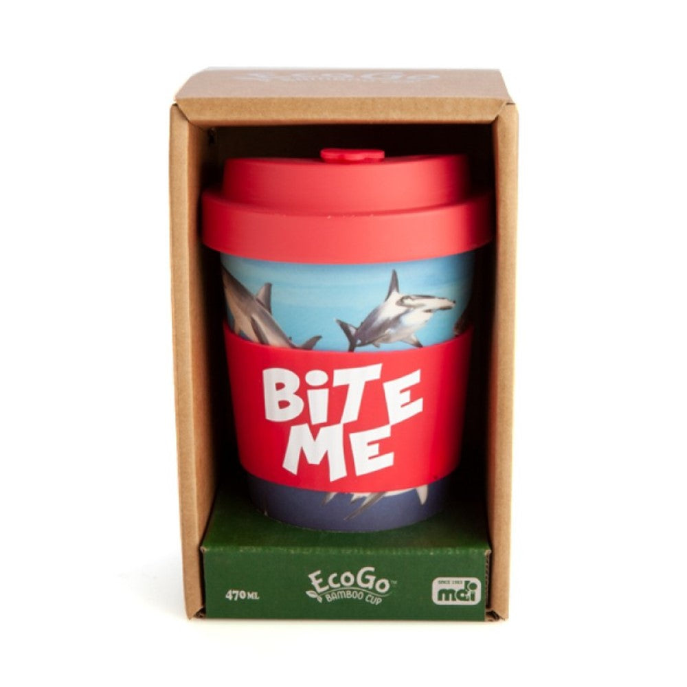 'Bite Me' Shark Bamboo Cup