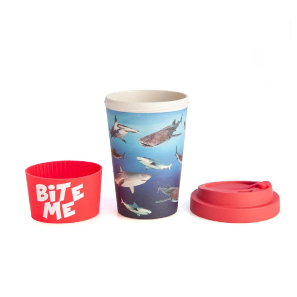 'Bite Me' Shark Bamboo Cup