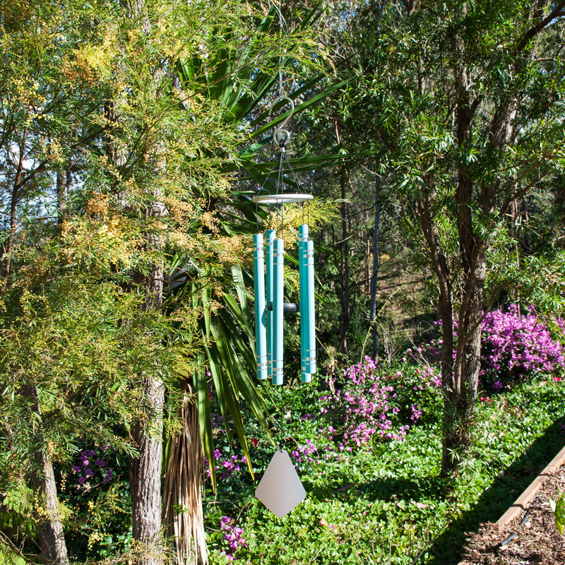 Teal Musical Wind Chime