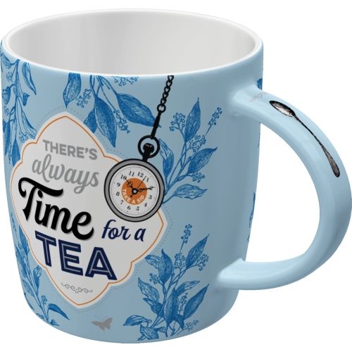 "Always Time For A Tea" Ceramic Coffee Mug