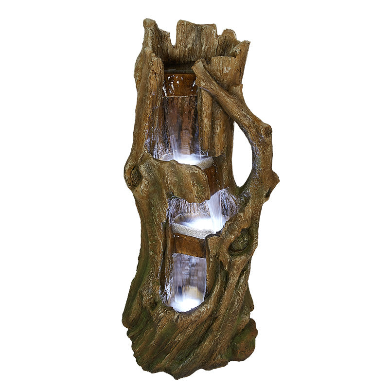 Tree Trunk Water Fountain