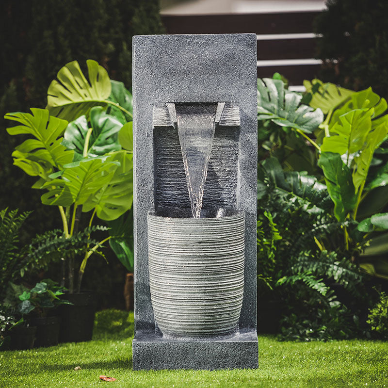 Urn Pour Cascade Outdoor Fountain