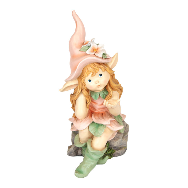 Vivid Singing Fairy Statue