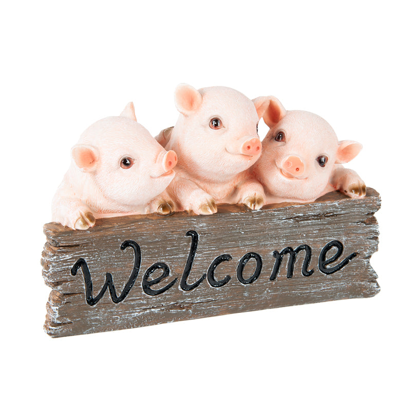 Welcome Piglets Statue