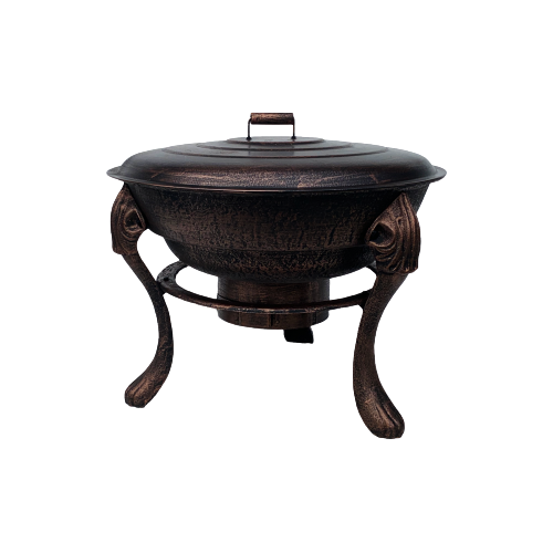 Wildfire Cast Iron BBQ Fire Pit With Lid