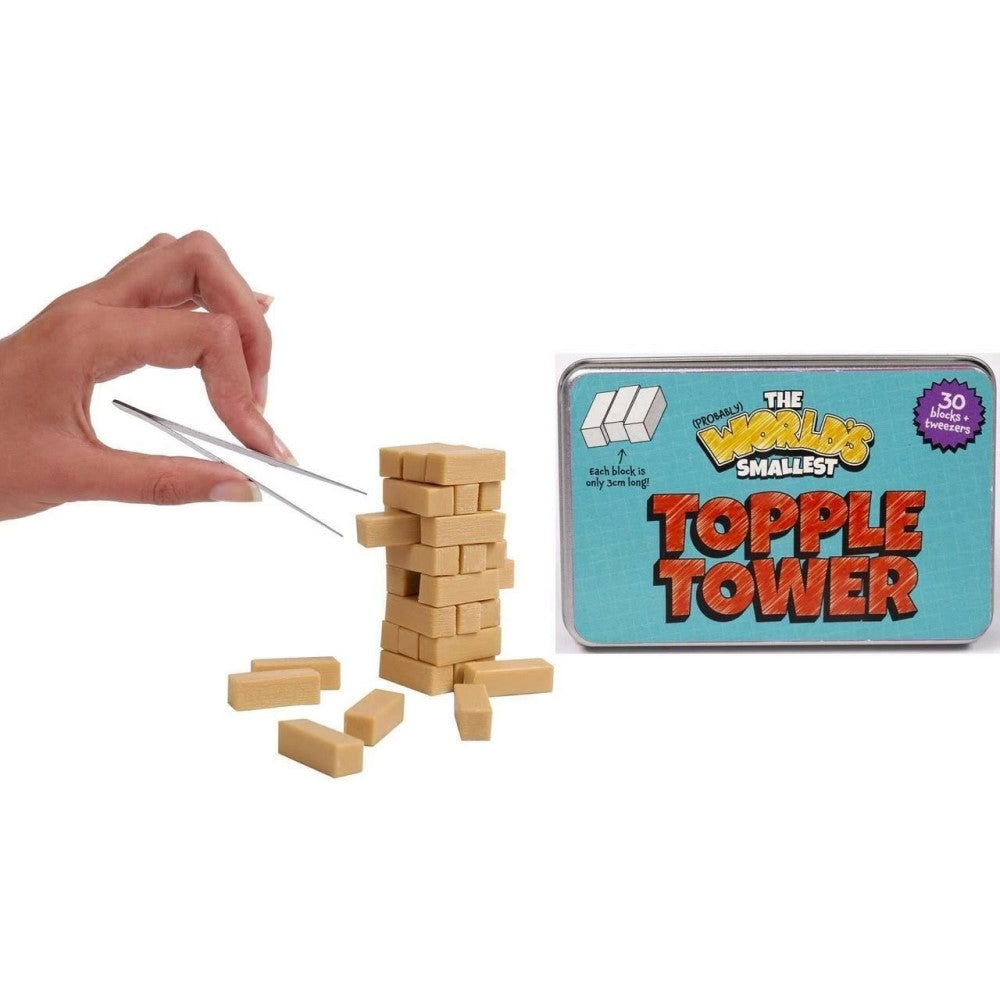 World's Smallest Topple Tower