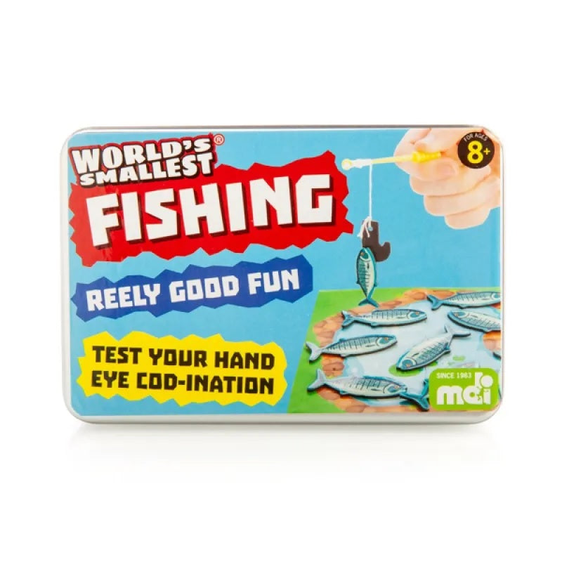 World's Smallest Fishing Set