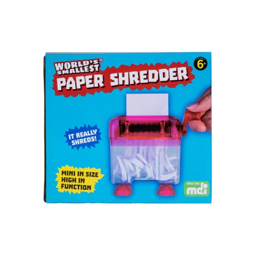 World's Smallest Paper Shredder (COLOUR SENT AT RANDOM)