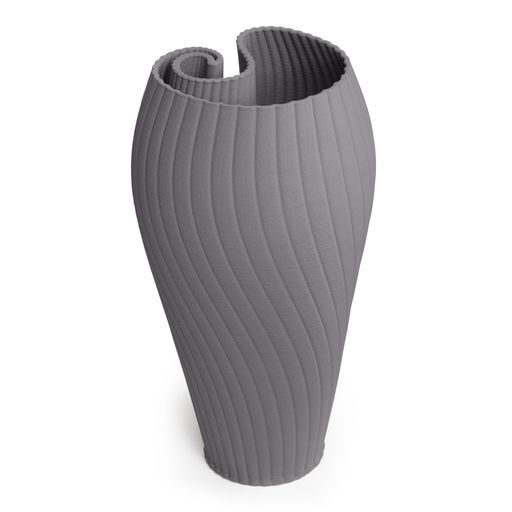 Artisan Alchemy Ceramic Vase 33cms - Charcoal