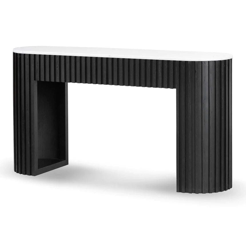 Functionality Storage Console Table 160cms - Black