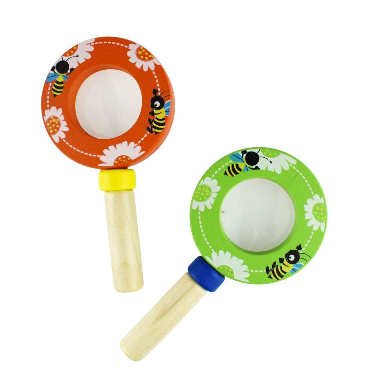 Bee Magnifying Glasses Pack of 2 (Sent At Random Colors)