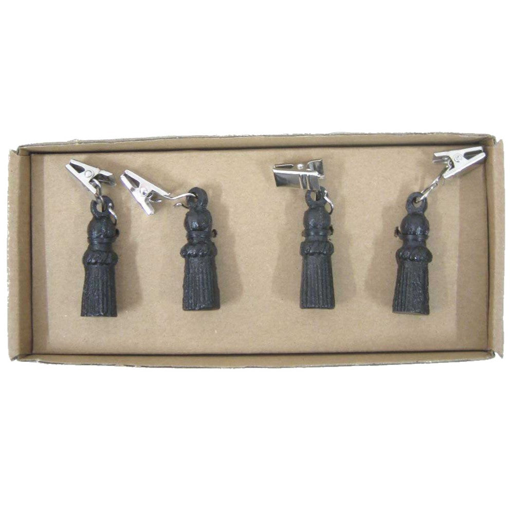 Cast Iron Set of 4 Marine Beacons Tablecloth Weights