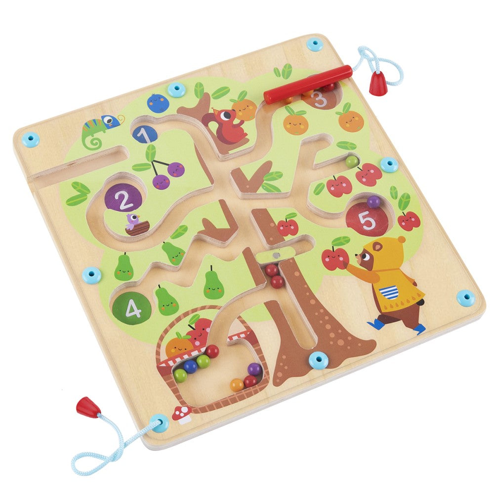 Counting Fruit Ball Maze Tree Toy