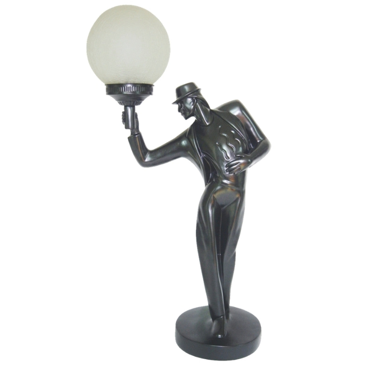 Dancer Holding Table Lamp