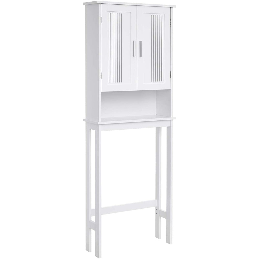 Toilet Shelf with Shelf and Double Doors