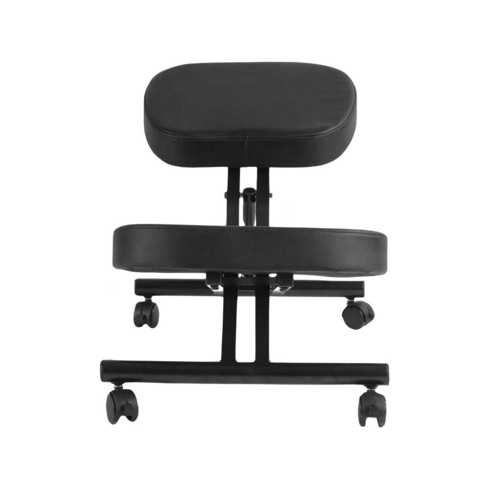 Adjustable Ergonomic Office Kneeling Chair (Black)