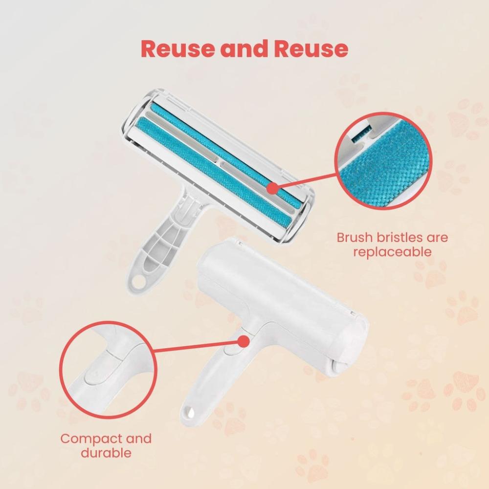 Pet Hair Remover Lint Brush Blue