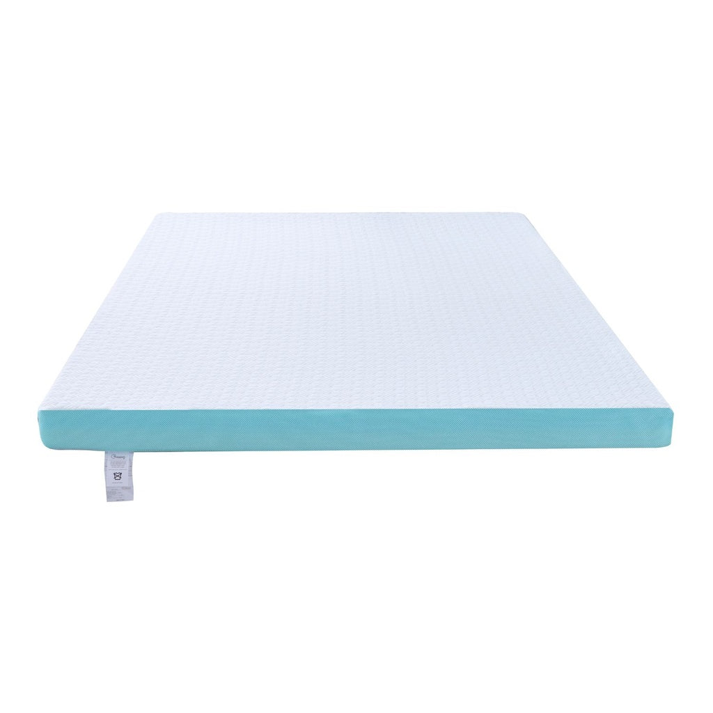 Dual Layer Mattress Topper 2 inch with Gel Infused (Queen)