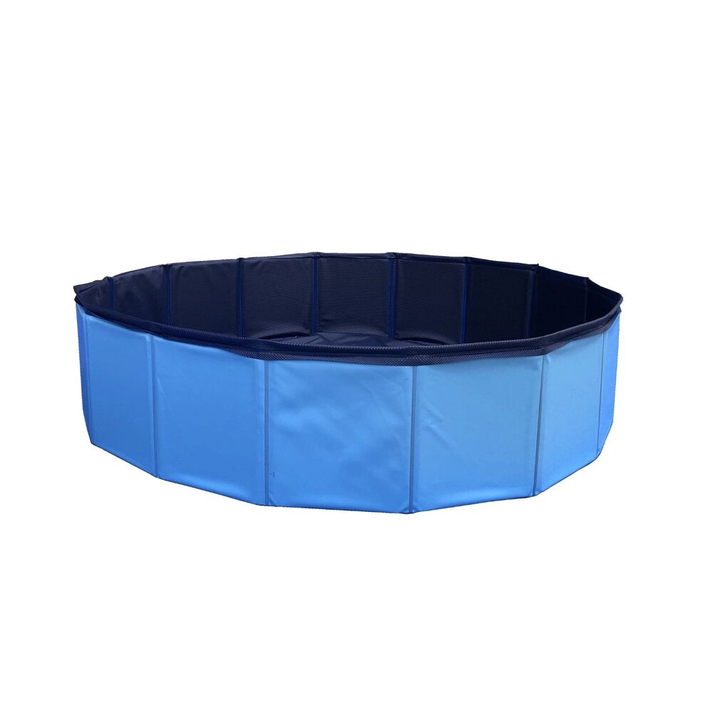 Portable Pet Pool 160cm x 30cm Blue