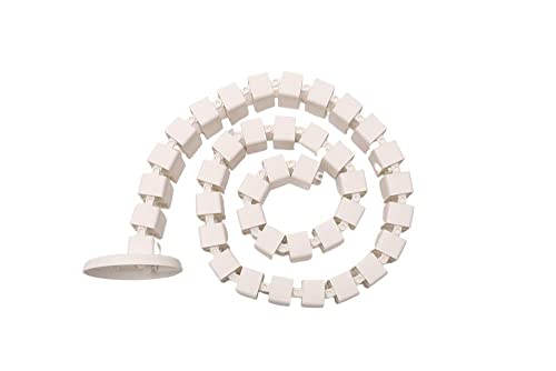 4-way Channel Cable Chain (White)