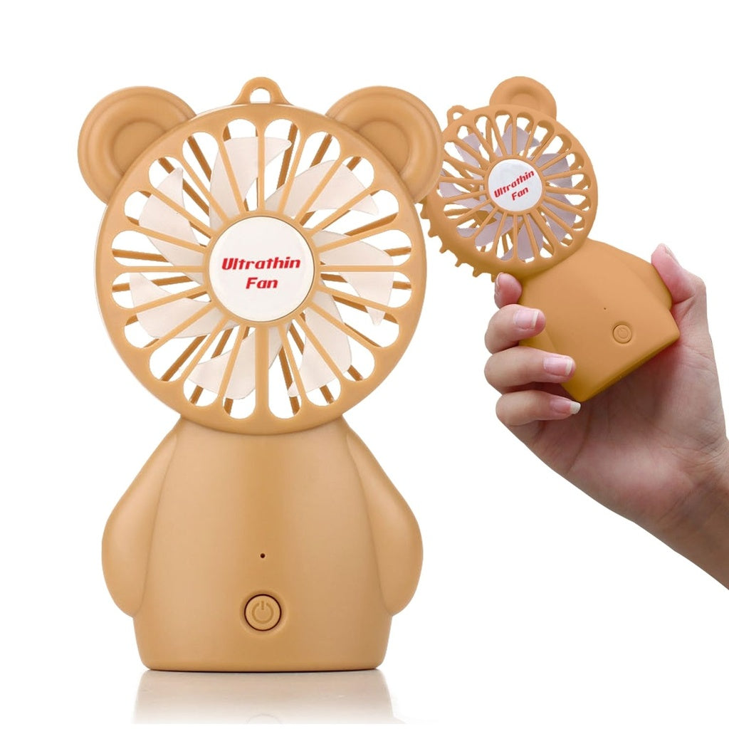 Rechargeable Handheld Fan (Coffee)