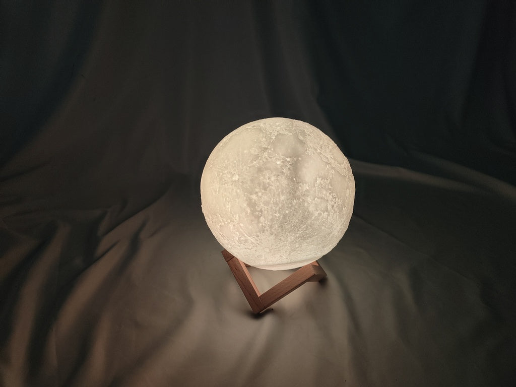 Multi-Colored Moon Lamp - 12cms