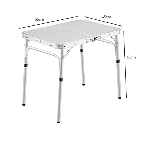 Camping Table 60cms - Silver