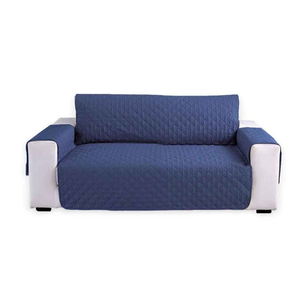 Durable Pet Sofa Cover 2 Seat (Blue)