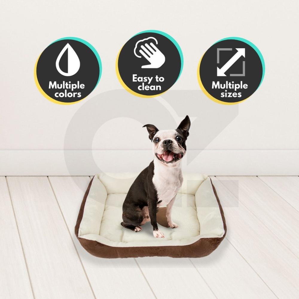 Comfort Pet Bed Bone (XXS - Red)