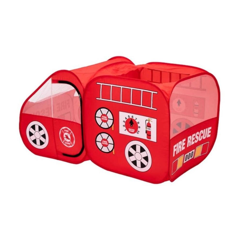 Kids Firefighting truck Tent (Red)