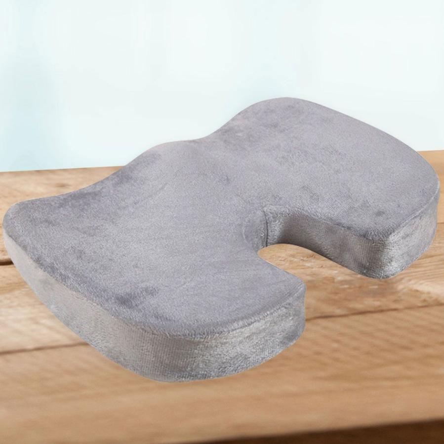 Memory Foam Seat 'U' Shape - Dark Grey