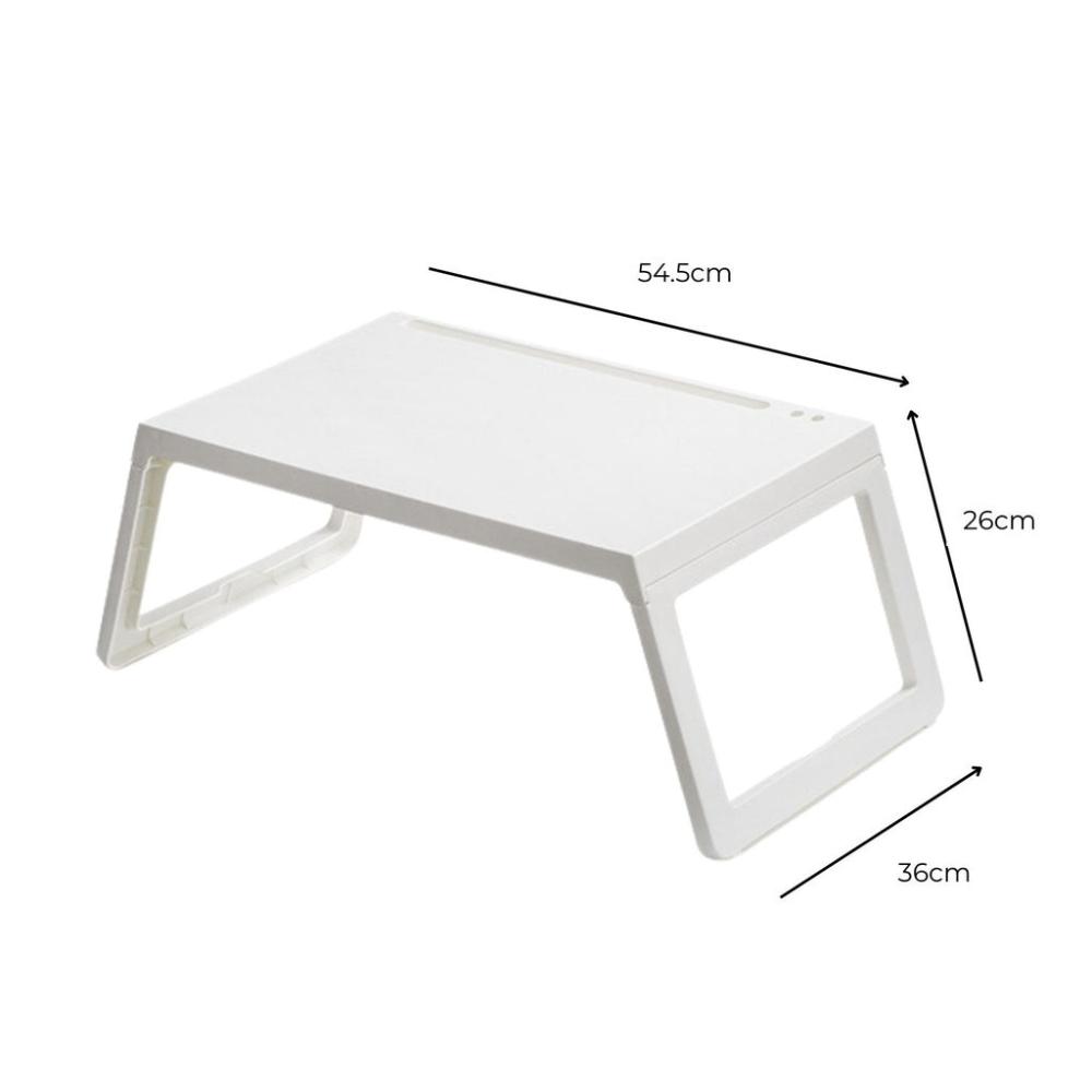 Multifunction Laptop Bed Desk (White)