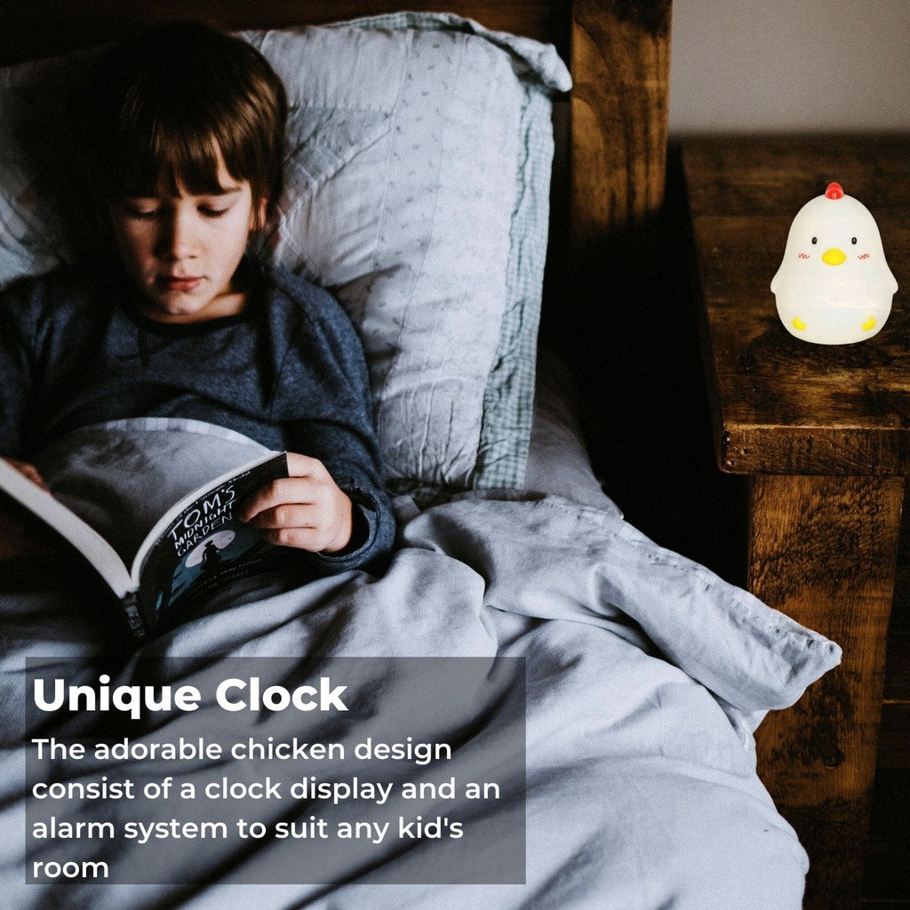 Wake Up Chicken Night Lamp Alarm Clock