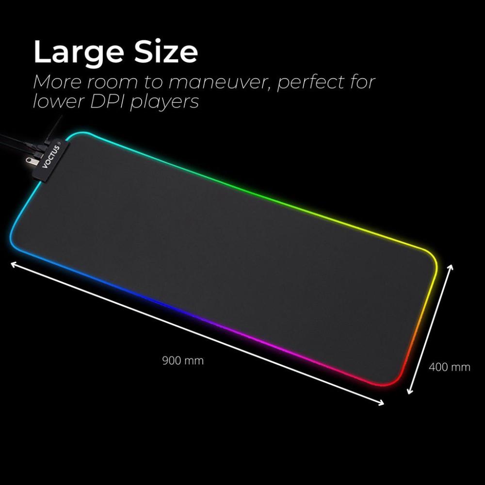 RGB Mouse Pad 4 USB Ports 90 x 40 x 0.4cms