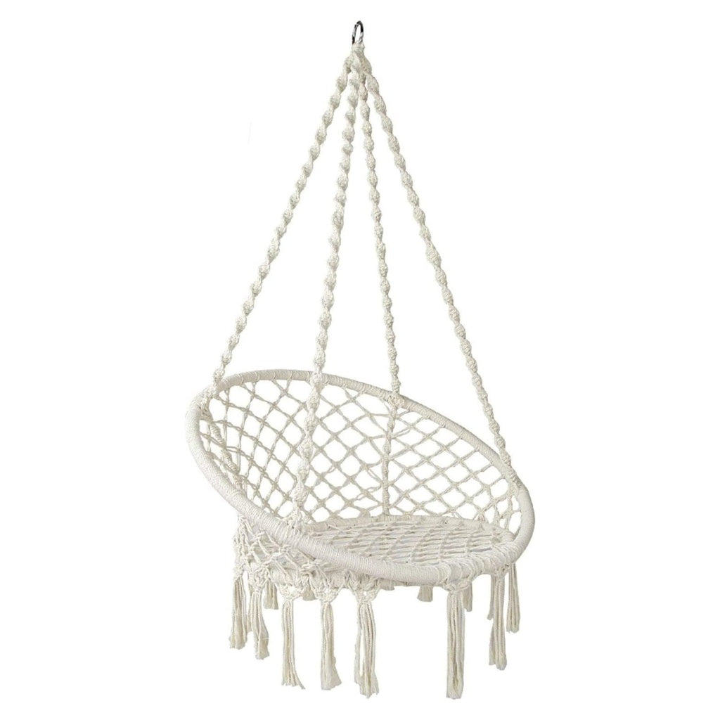 Hammock Chair Macrame Hanging Swing - 120cms