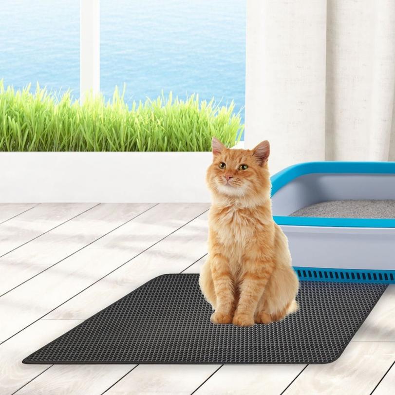 Waterproof Bone Shape Litter Pet Mat